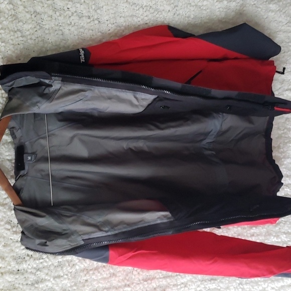 Taiga dry shell pro alpinist jacket medium red and black waterproof - Picture 17 of 17